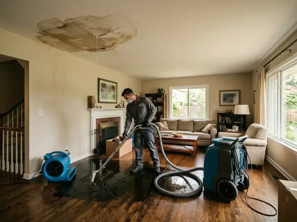 attic-pipe-burst-ceiling-drip-008 — frequently asked questions, Water Damage Restoration & Carpet Care in View Park-Windsor…
